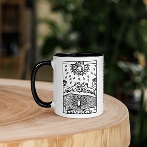 La taza del Tarot de la Luna-Hasta el Café