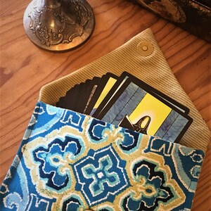 Malibu Tile Tarot keeper Envelope Tarot Bag image 2