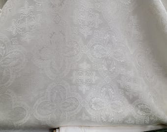 100 % Rayon-Jacquard, hochwertige Charmeuse-Ausbrennung „Basilica“ – Großpackung –