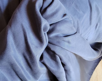 100% TENCEL "Slate-blue" Woven - by the yard -