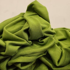 Bamboo spandex "Forest" by the yard 200gsm 4 way stretch