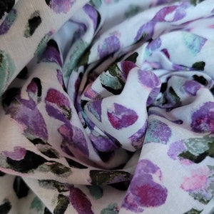 Cotton voile Abstract Designer - by the yard -