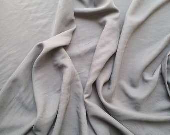 100% TENCEL woven 7oz "CHARCOAL" - by the yard -