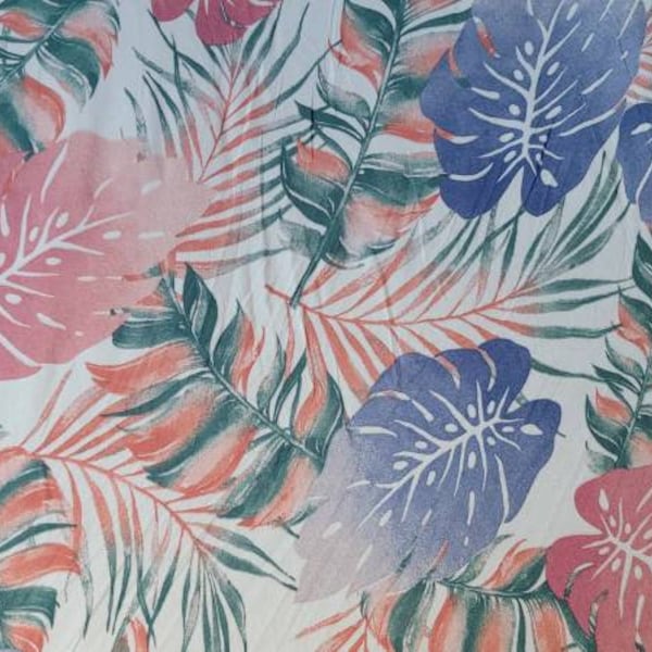 100% Rayon Challis "Hawaiian" - by the yard -