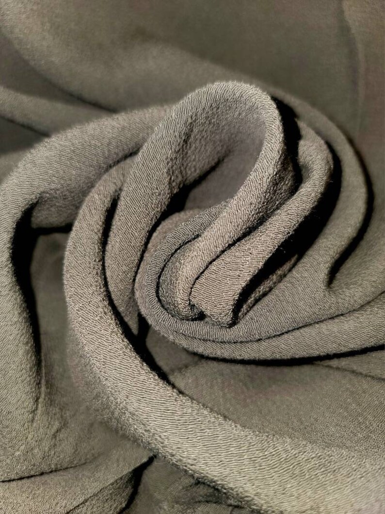 Rayon Crepe Lenzing Woven armyg by the Yard Etsy