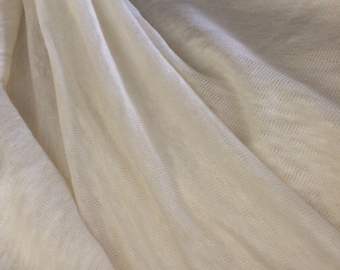 Jersey de punto 100% lino estético - cortado a medida -