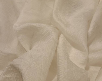 100% Tencel "Offwhite" lightweight 4oz woven - by the yard -