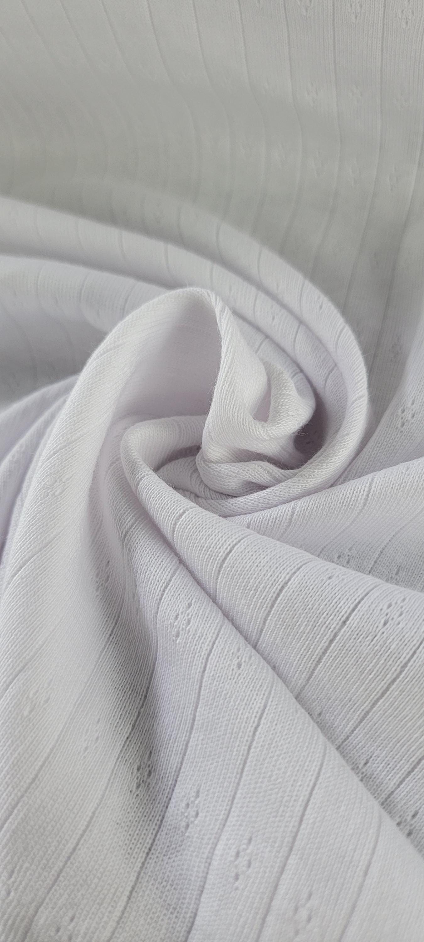 Pointelle Rib Cotton Pointelle Rib Knit