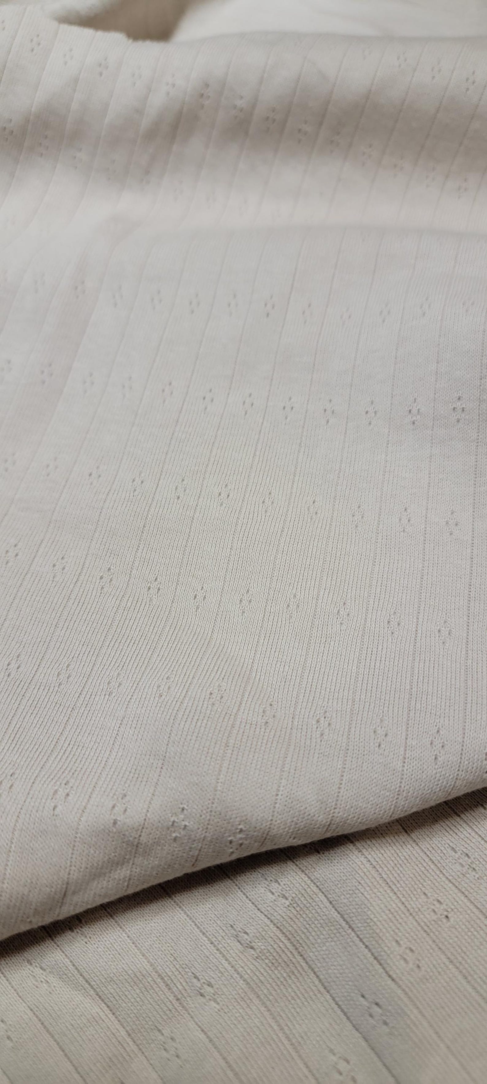 Pointelle Rib Pointelle Cotton Rib Knit