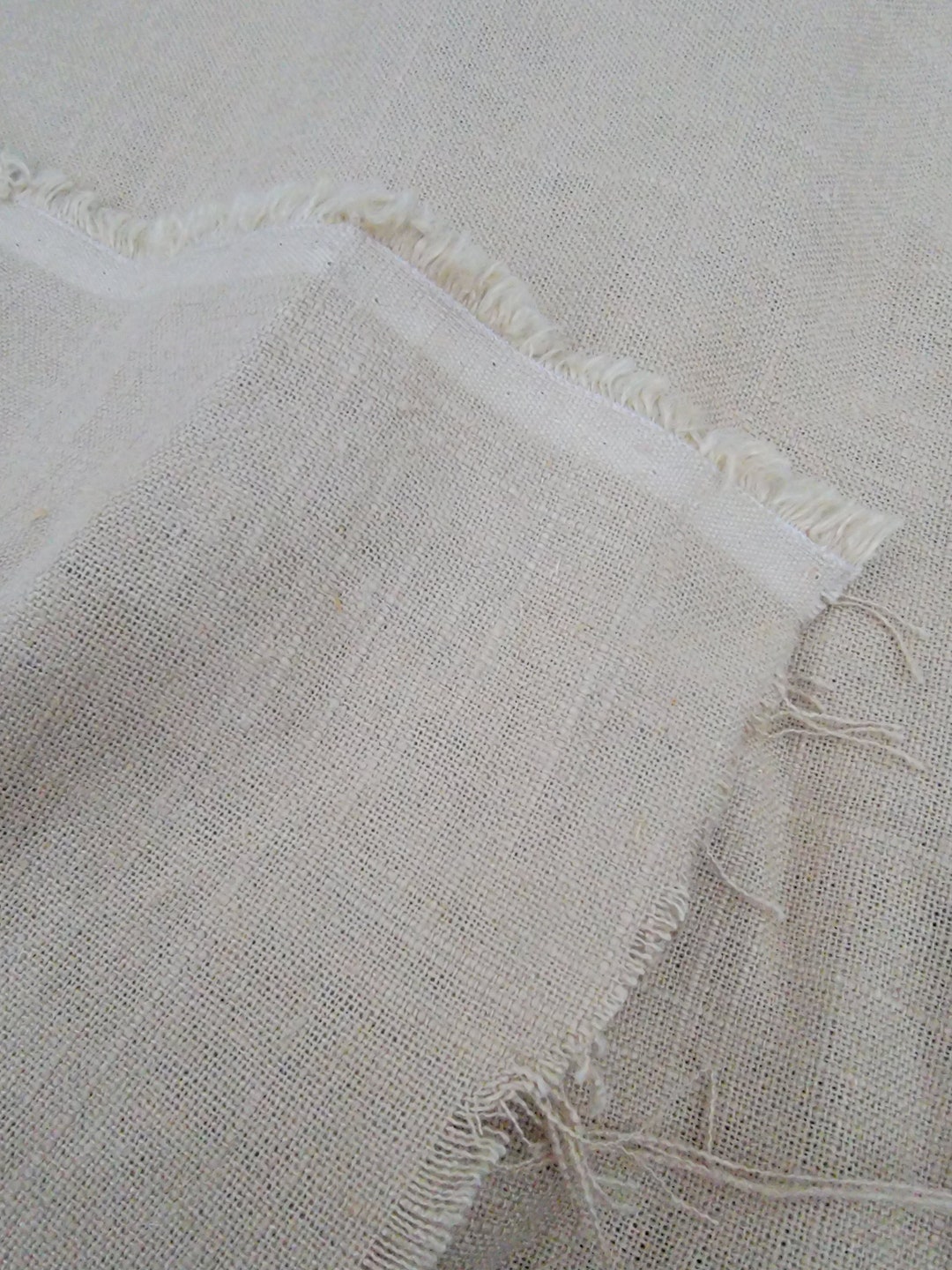 Heavy Linen Rug 100% Linen