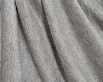 Italian Supima Cotton Jersey knit "Heather" 5.5-6 oz - by the yard -
