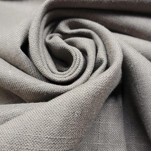 Laundered linen blend "Earthy Sand"  -by the yard-