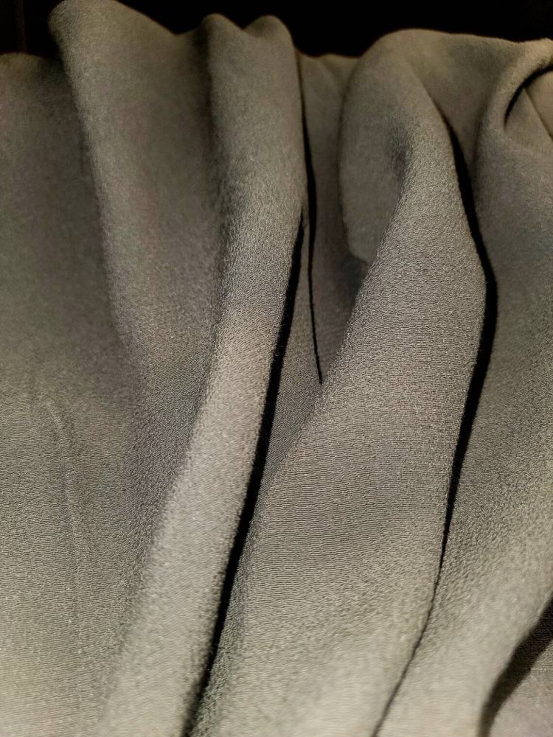 Rayon Crepe Lenzing Woven armyg by the Yard Etsy