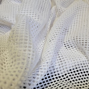 Cotton mesh fabric cheap by the yard