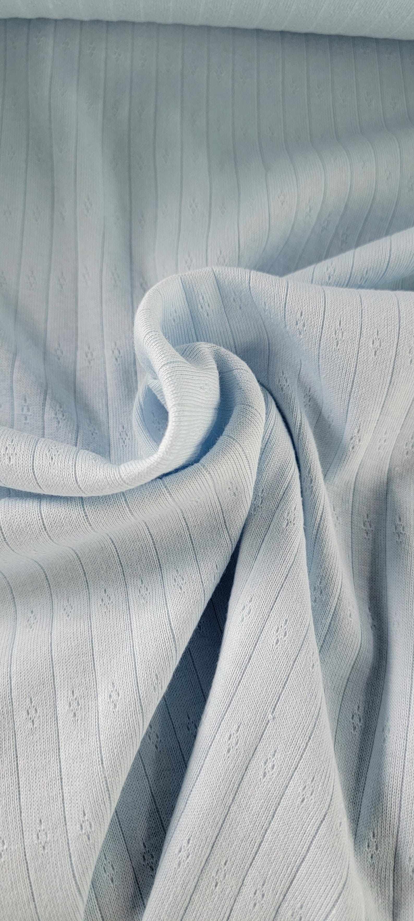 Pointelle Rib Cotton Pointelle Rib Knit