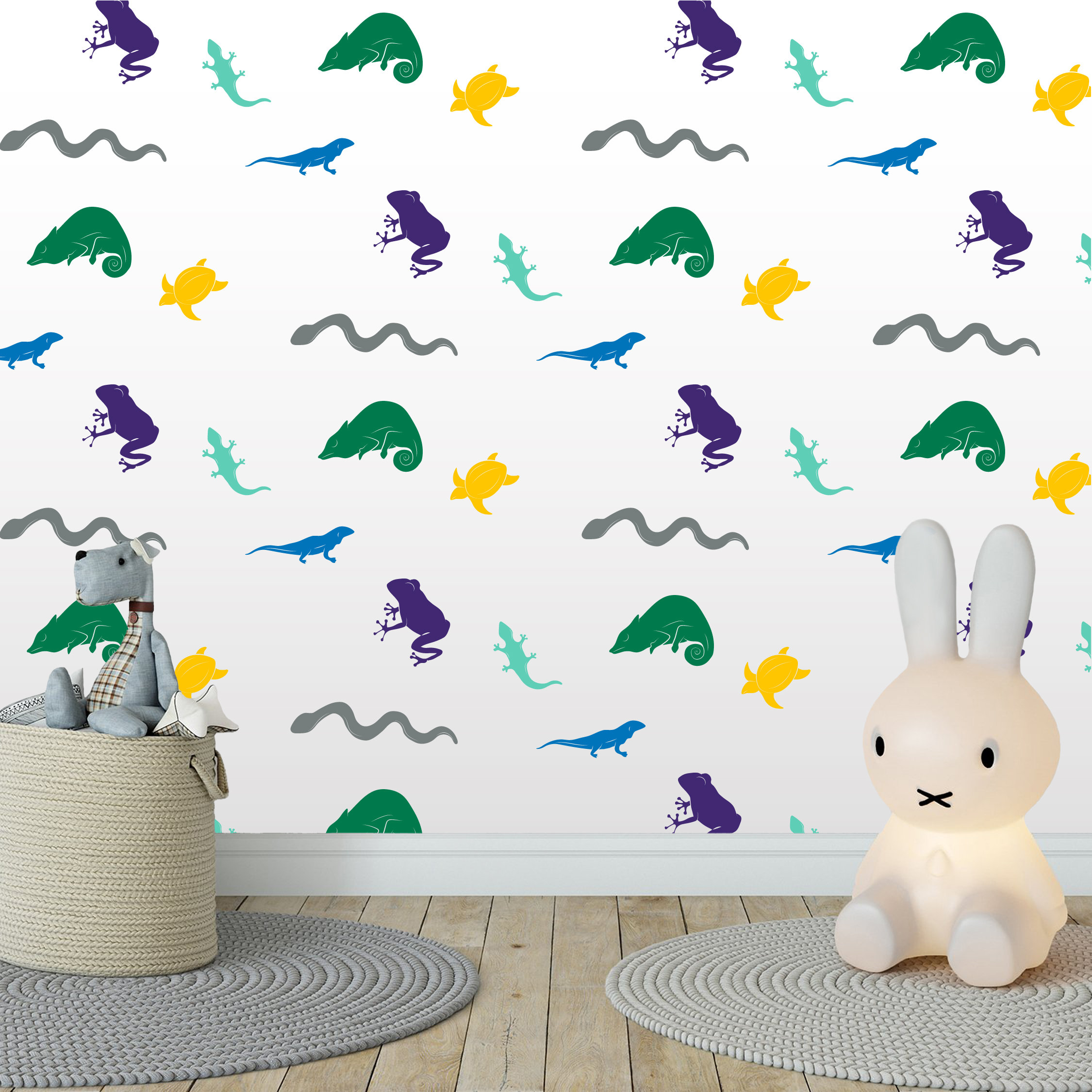 reptile wall decals