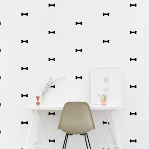 Dog bone wall Decal Bone Kids room Marine Wall Sticker Kids Bedroom Pattern Wallpaper Vinyl Wall Decals Nursery Wall Stickers Home Decor