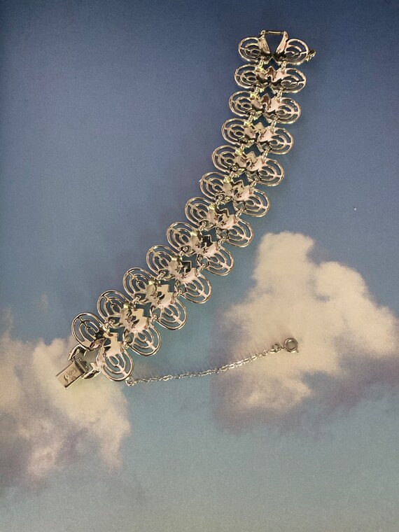Coro Pegasus Wide Bracelet with Thermoset by Coro