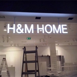 Custom 3D LED Sign: Indoor/Outdoor Business Logo Light