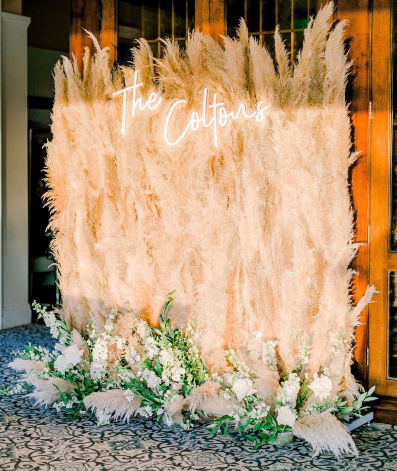 Neon Sign Wedding Custom Neon Sign Wedding Decor Neon Sign Etsy