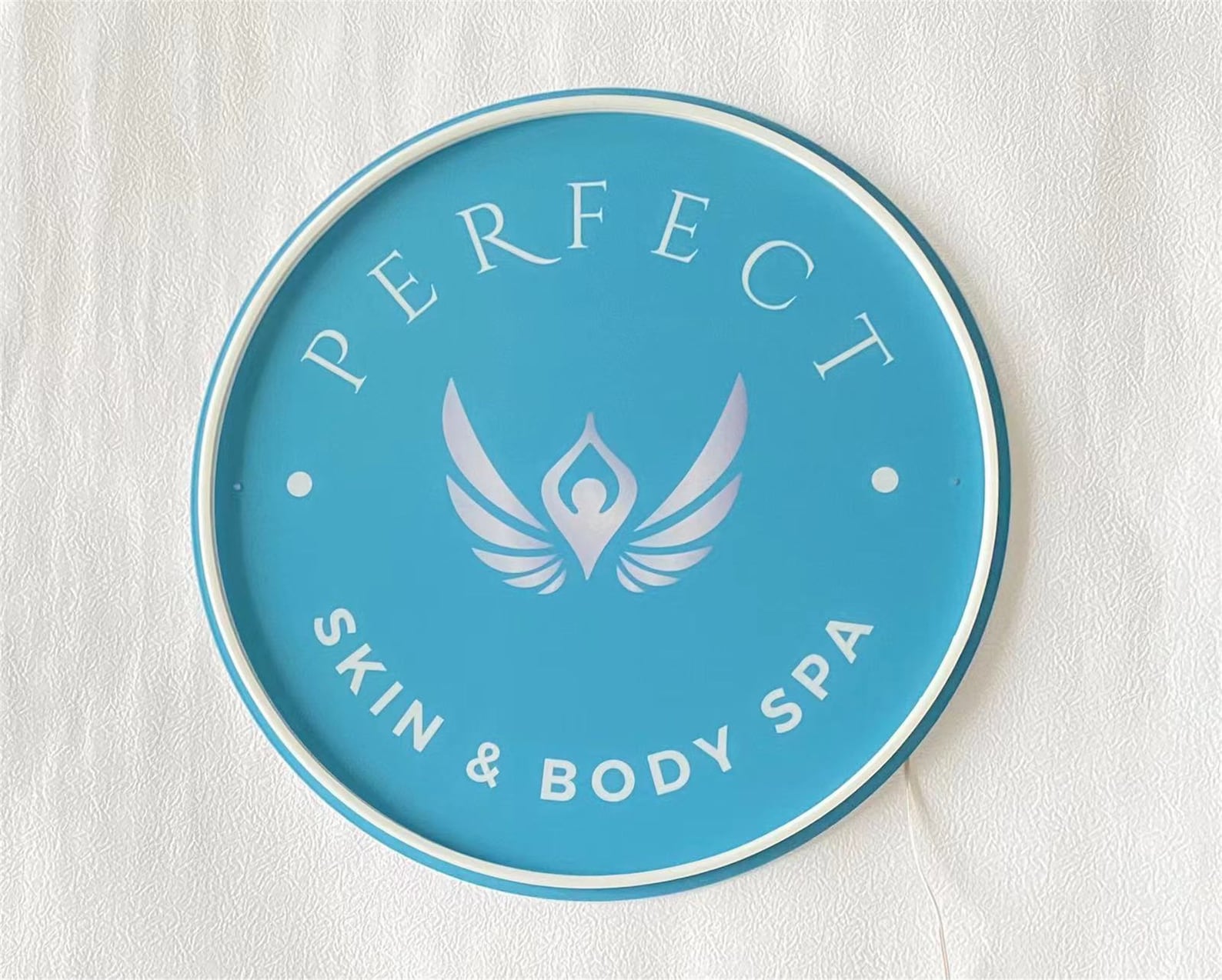 Custom Store Neon Sign Commercial Sign Lighting Round LED Etsy