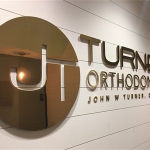 Placa de logotipo comercial personalizada, placa de logotipo comercial personalizada cortada a laser, placa de logotipo comercial personalizada, placa de logotipo comercial personalizada, placa 3D personalizada para escritório