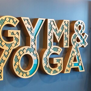 Custom Shop Sign, Outdoor Business Signs, Logo sign for store. Storefront sign, Custom illuminated sign, hang sign made for storefront