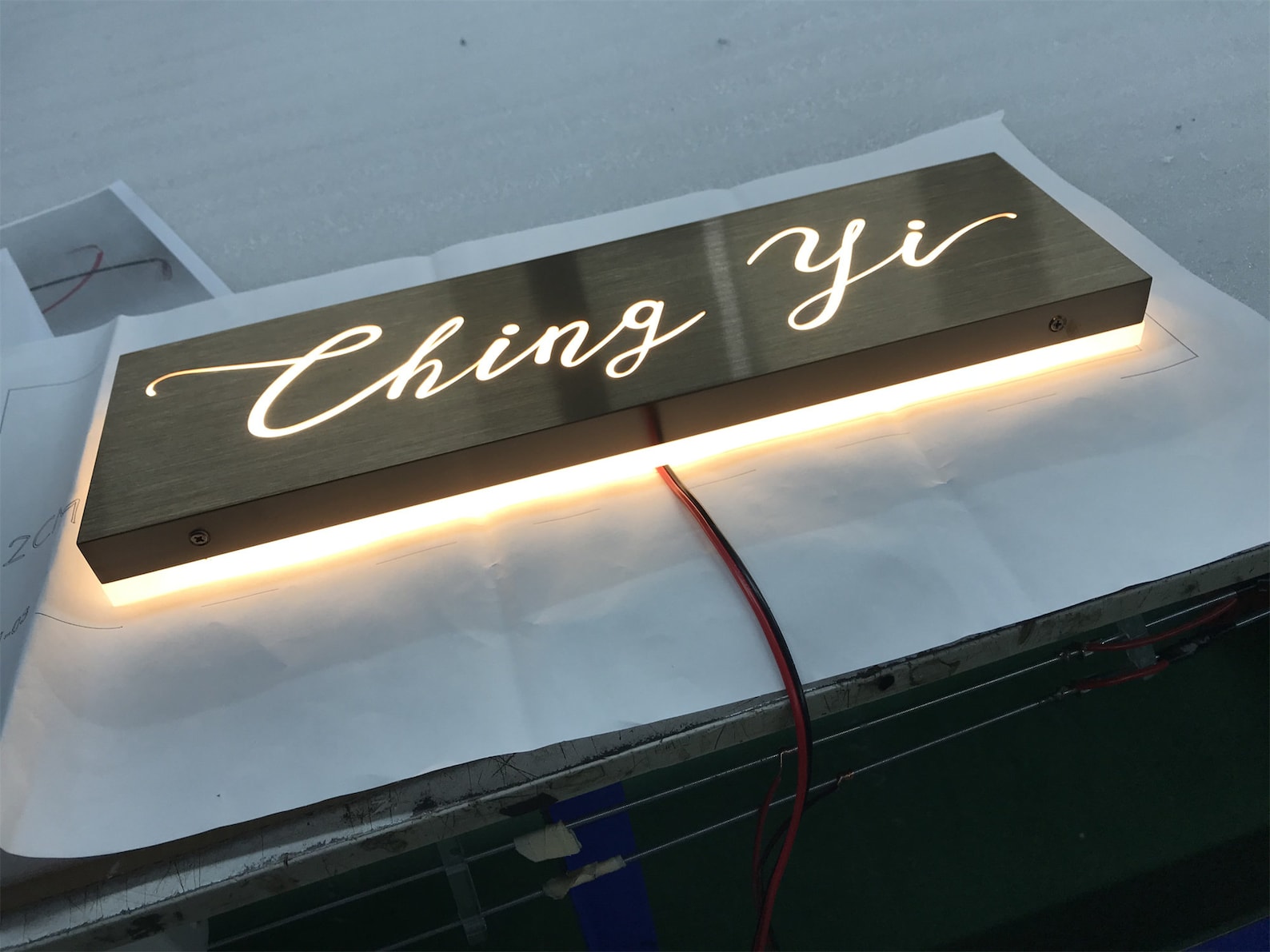 Custom Lightbox Signs Backlit Lightbox Signage LED Sign Etsy