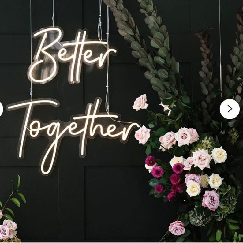 Lighted Sign Wedding Neon Sign Wedding Light Wedding Signs