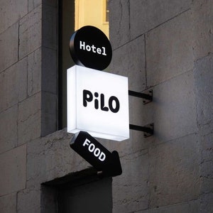 Acrylic light box LED Laser Cut INDOOR or OUTDOOR Business Logo Signs | Make Your Logo or Design into a Metal Sign