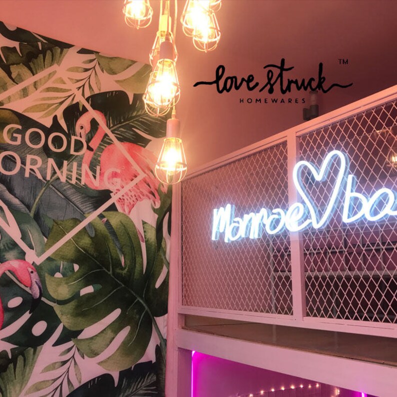 LED NEON flex custom Your Name in Neons Neons for Home Etsy