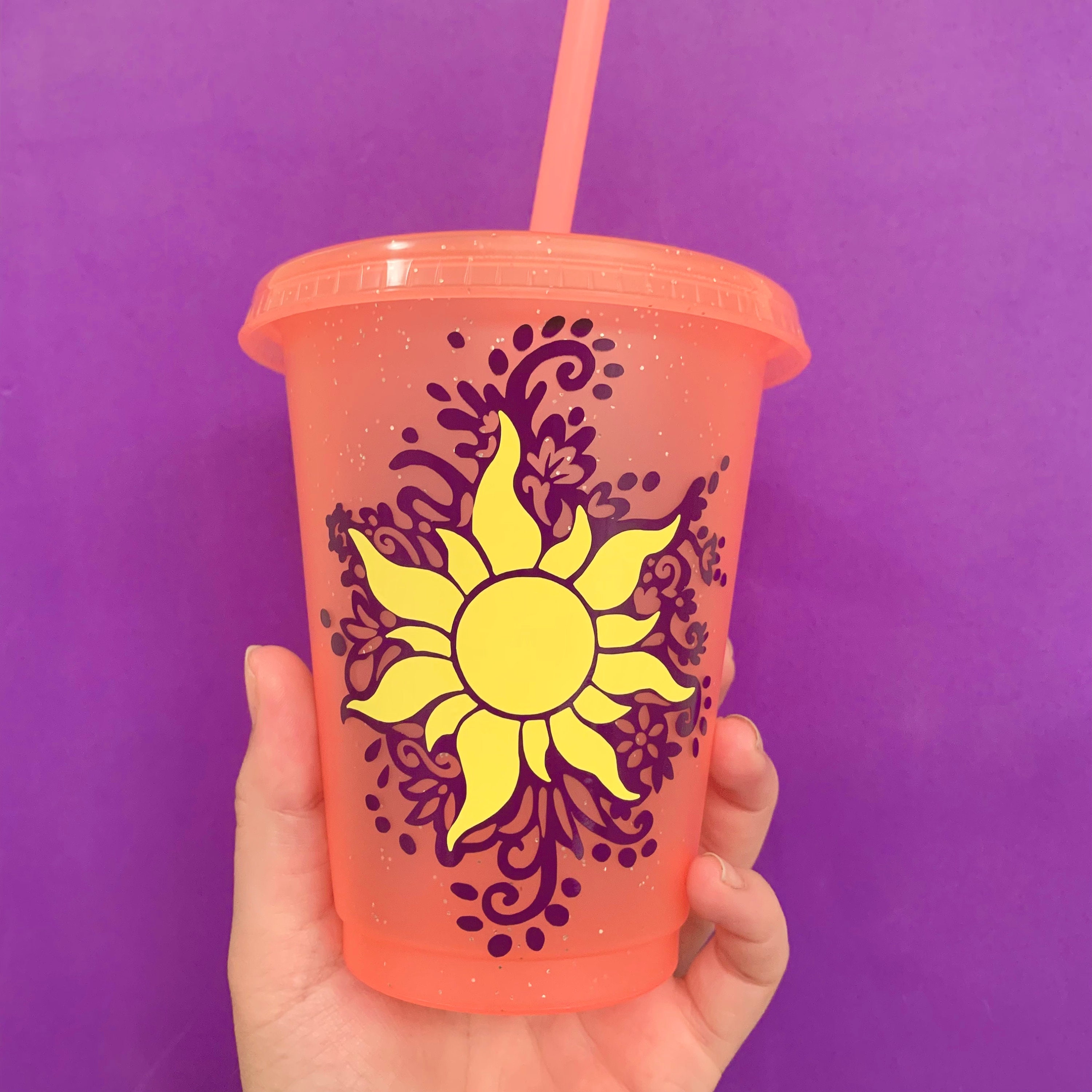 Tangled Kids Cup Tangled Cup Rapunzel Cup Starbucks Cup - Etsy