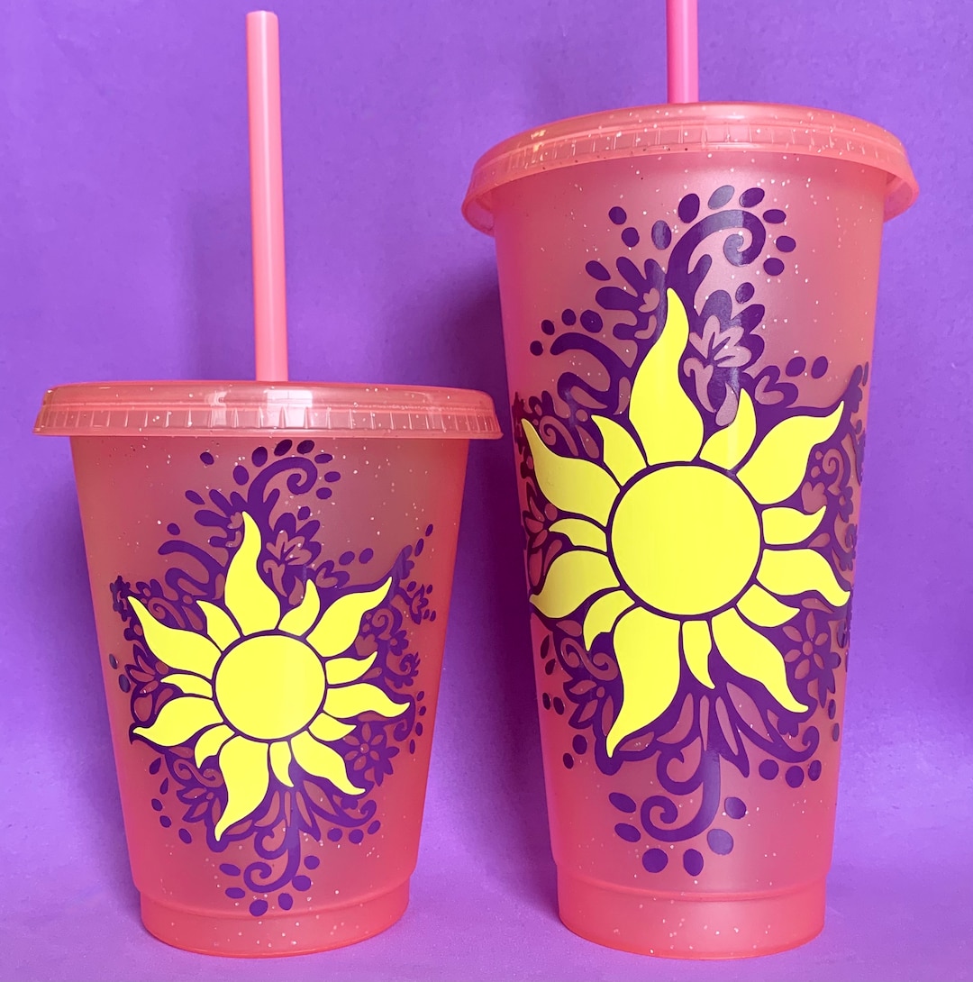 Tangled Kids Cup Tangled Cup Rapunzel Cup Starbucks Cup - Etsy