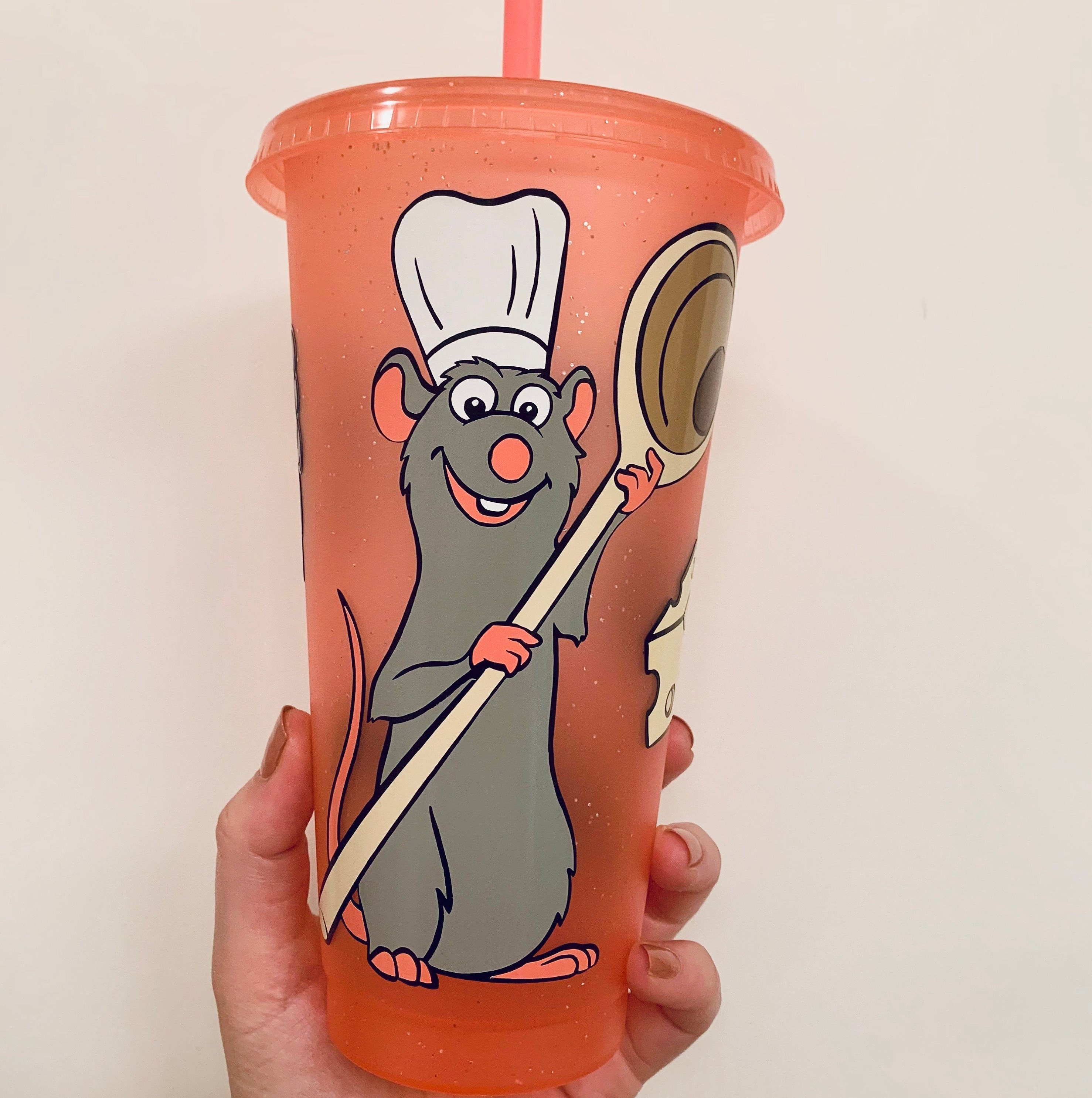 Ratatouille Cup Remy Pixar Tumbler Starbucks Cup Foodie - Etsy