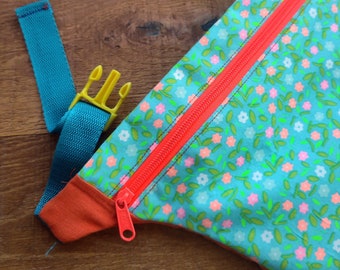 Kids Fanny Pack sewing pattern - Sew a fun pouch for your little ones - Easy kids and teens bag sewing pattern.