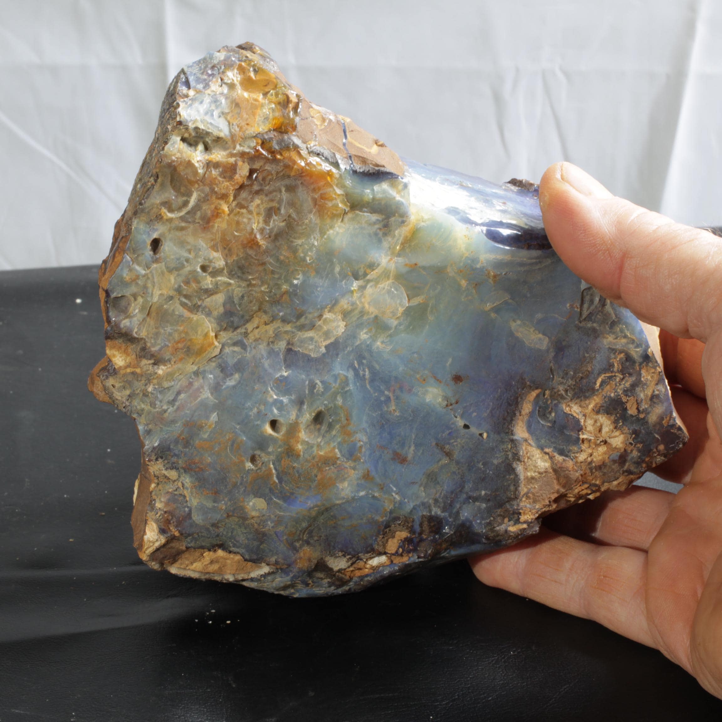 大型 オパール 原石 ボルダーオパール 天然石 鑑賞石 鉱石 鉱物 自然石 置物 大型原石オーストラリア産オパールボルダー標本鉱物骨董収集用岩石