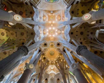 La Sagrada Familia, Barcelona, Spain, Catalan Architecture- Gaudi -1