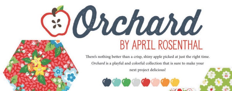 RAILWAYS Moda ORCHARD Charm Quilt Kit APRIL Rosenthal