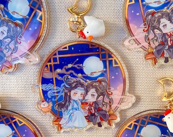 MDZS Grandmaster of Demonic Cultivation Mo dao zu shi Portachiavi in acrilico trasparente