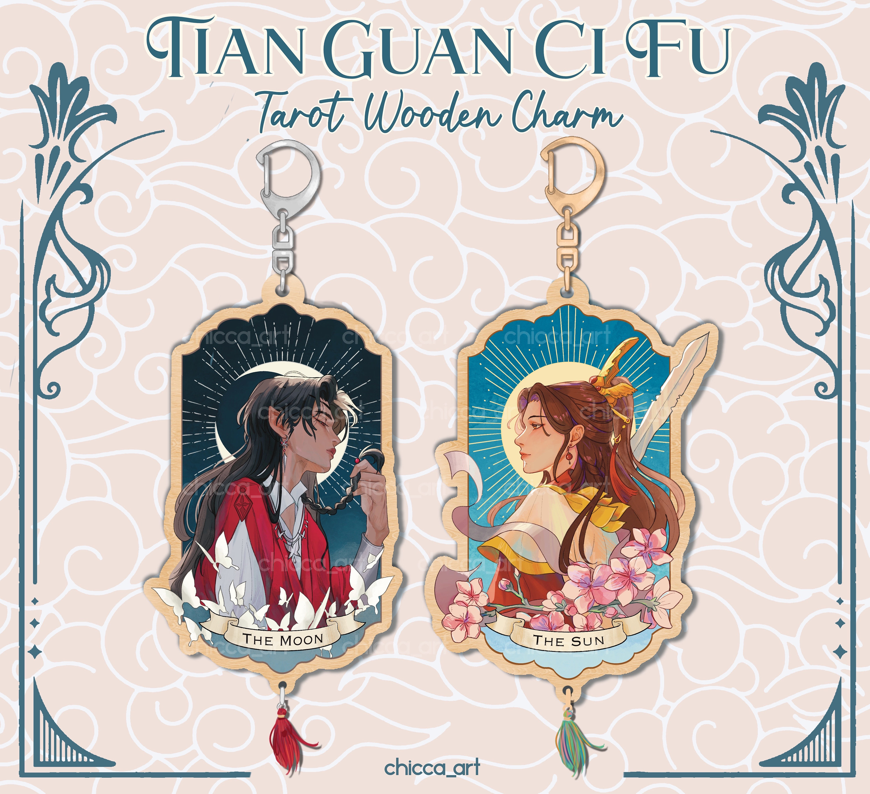 Costume cosplay di Tian Guan Ci Fu Heaven Official's Blessing Comic Hu