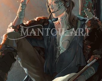 Stampa fanart Frankenstein Creatura Adam
