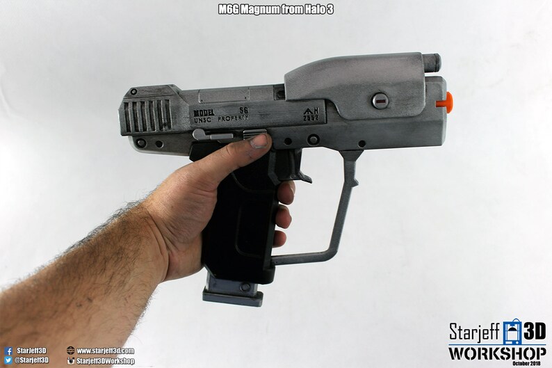 M6G Magnum replica from Halo 3 Fan-art 画像 5