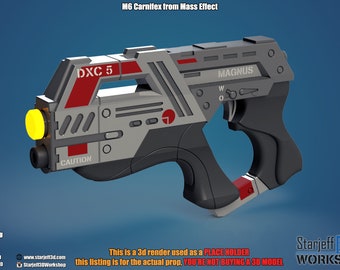 M6 - Carnifex Prop from Mass Effect [Fan-art]