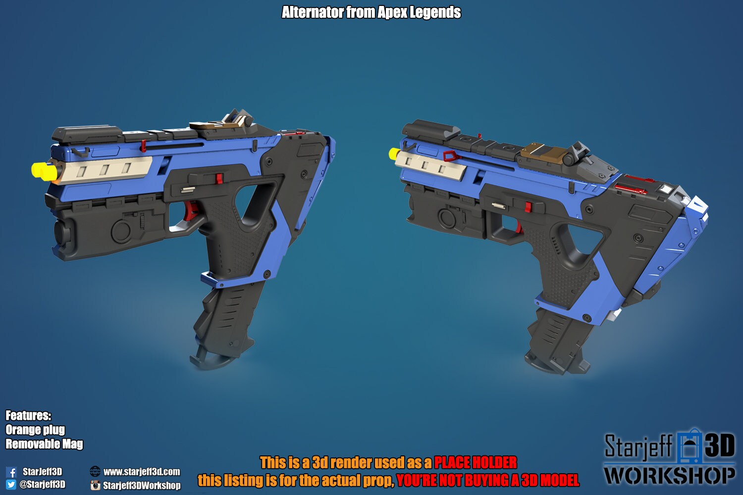 Alternator SMG From Apex Legends fanart Etsy