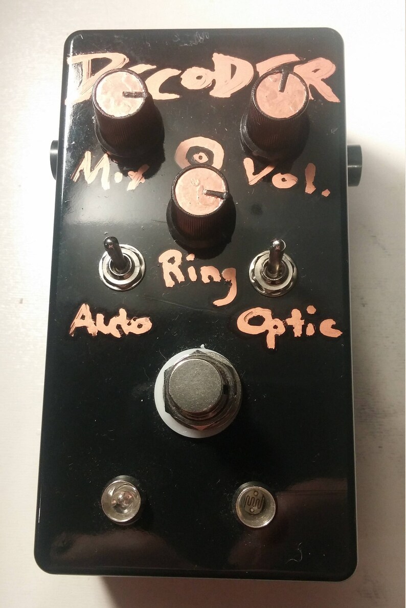 Decoder Ring Modulator / Guitar Pedal / Vocoder Time Box Etsy