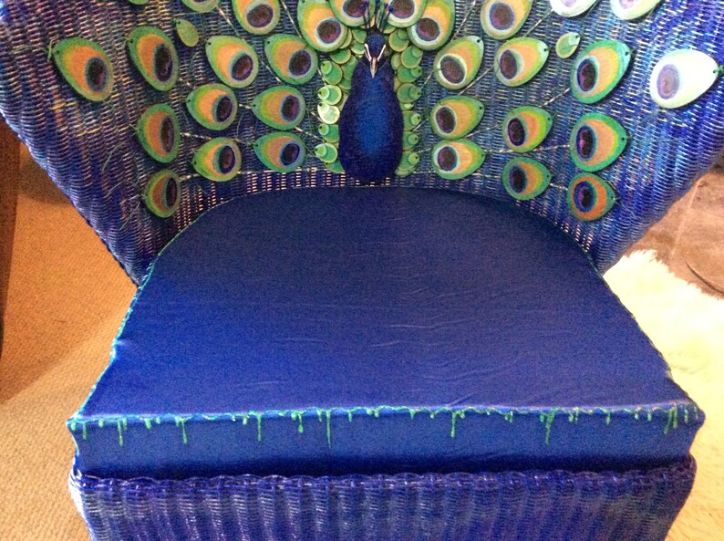 Peacock Chair Etsy