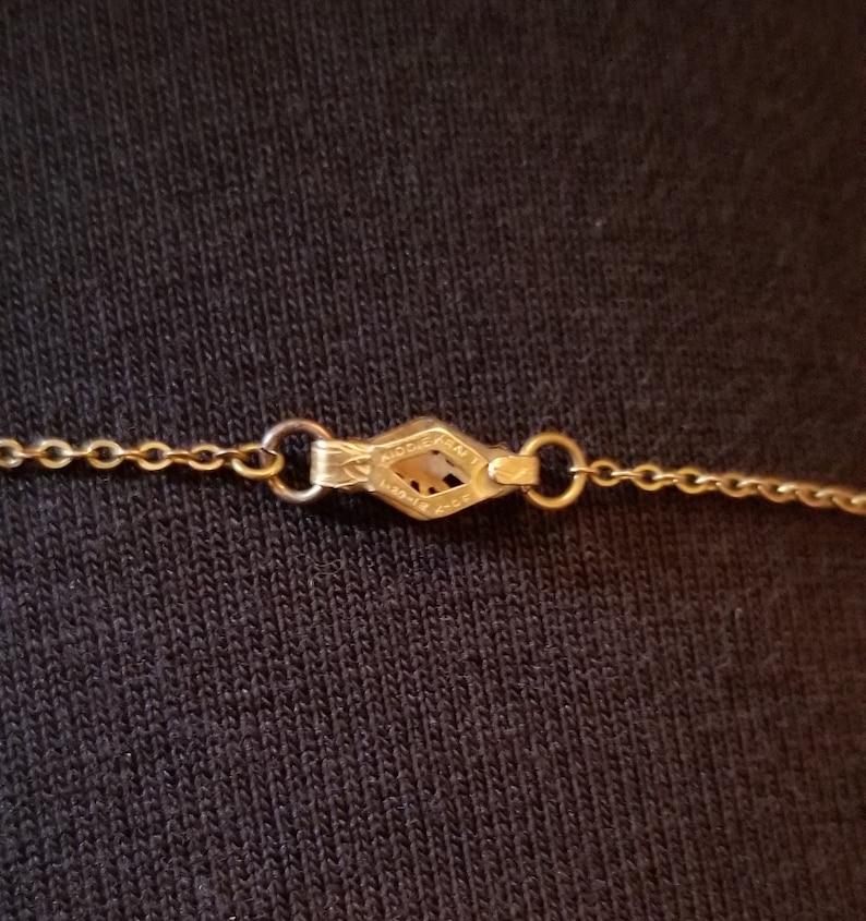 Child/'s Locket and Bracelet Kiddie Kraft Gold Filled Mother of Pearl Hearts with J Monogram