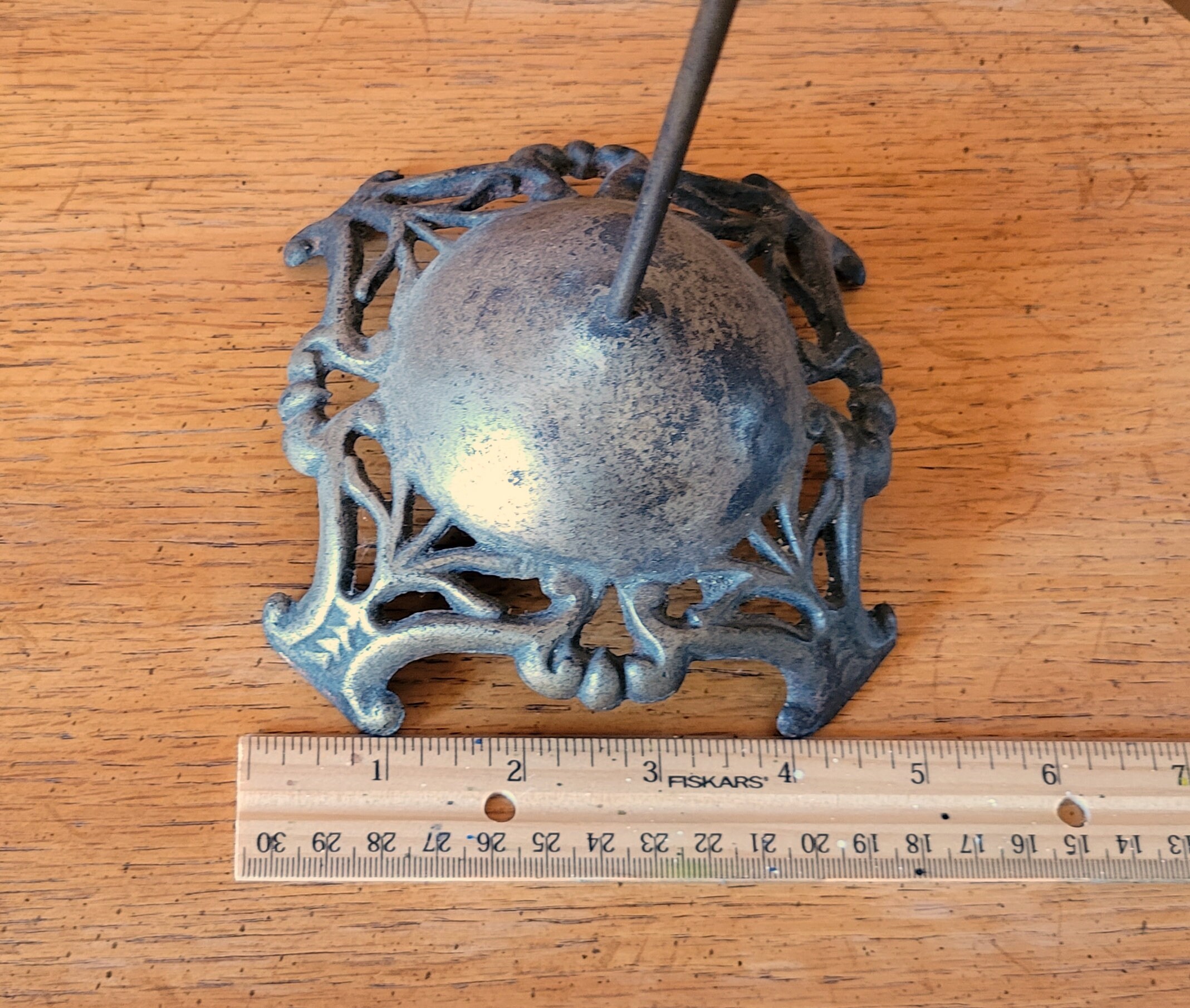 Tall Antique Cast Iron Metal Hat Stand Victorian Display Store Etsy