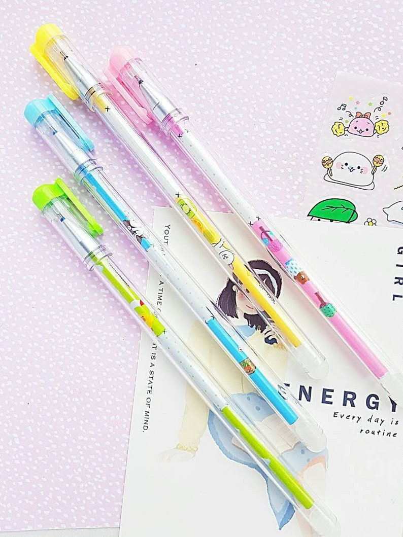 Erasable Pen Erasable Pen Refill Pen Refill Kawaii Pen Etsy