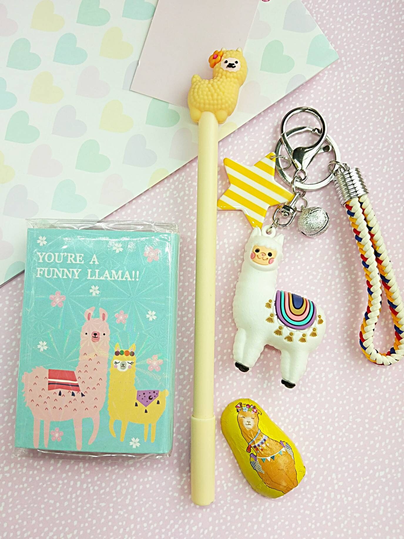 Llama Gifts Llama Keychain Llama Keyring Llama Pen Llama | Etsy